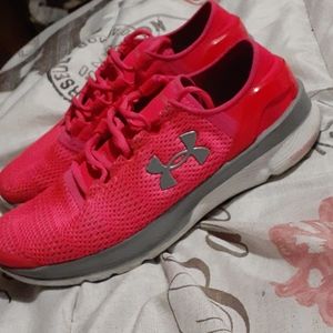 Womens Hot Pink Speed Form Apollo 2 Running Shoes